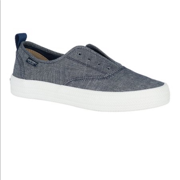 Sperry Crest Knot Chambray Sneaker - Picture 9 of 11